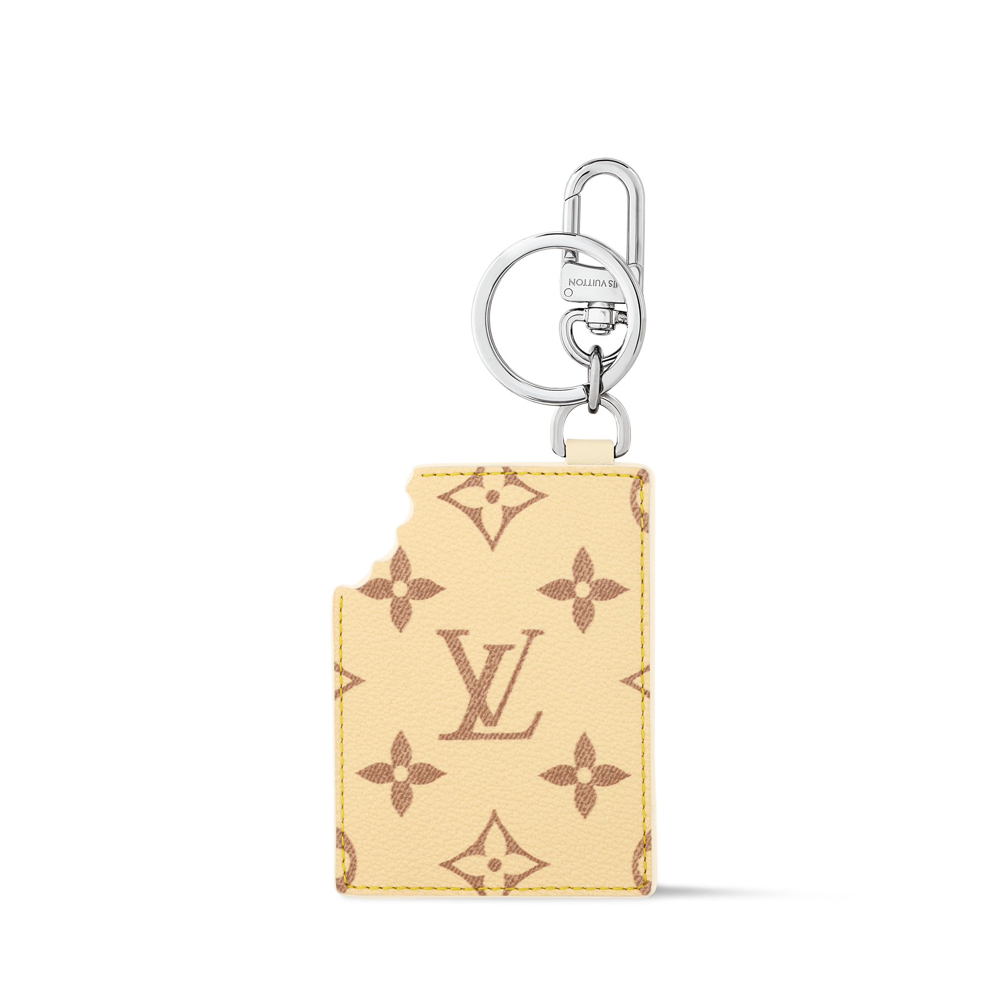 LV Chocolate Bar Key Holder and Bag Charm . in Men