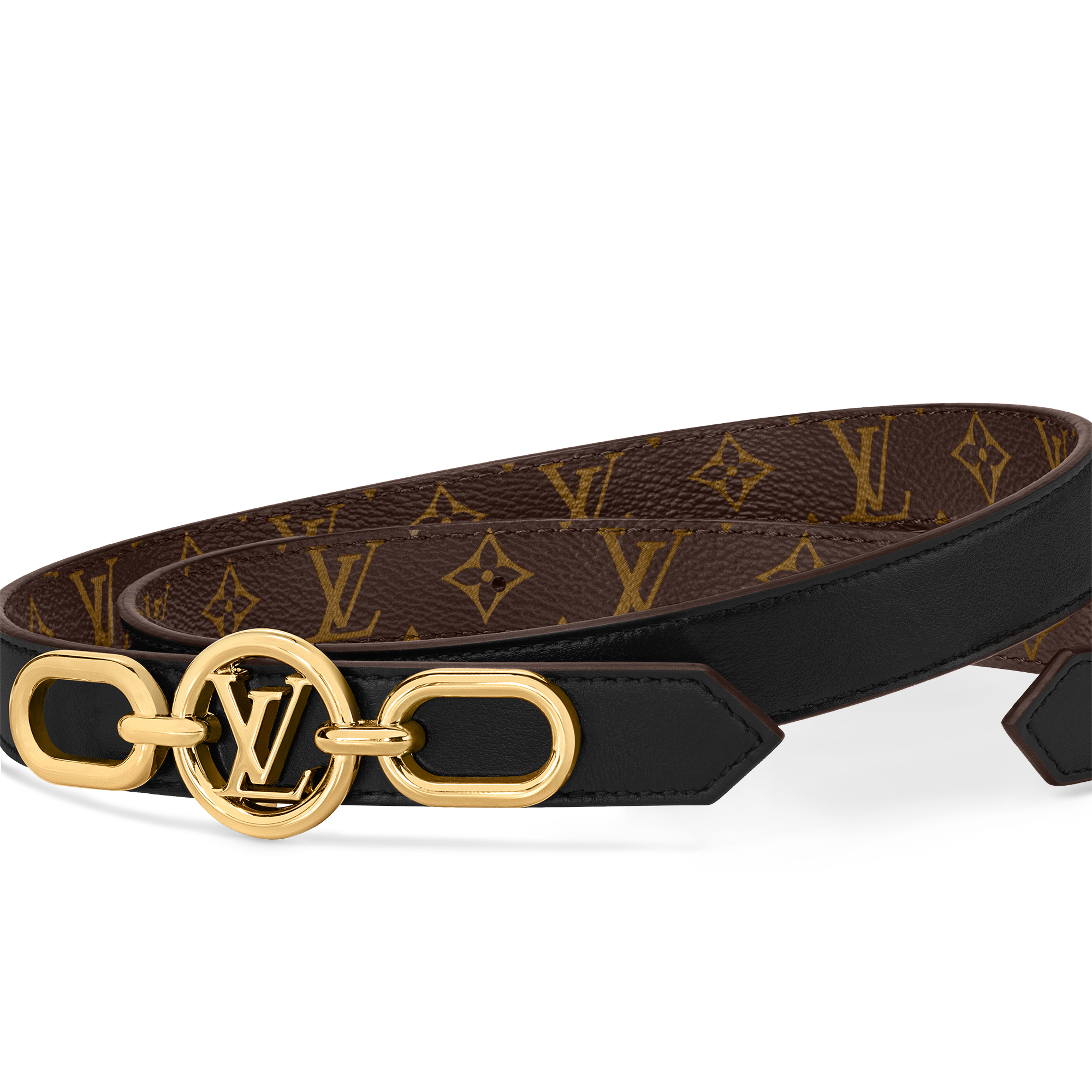 LV Circle Prime 20MM Reversible Belt Monogram Canvas in Women
