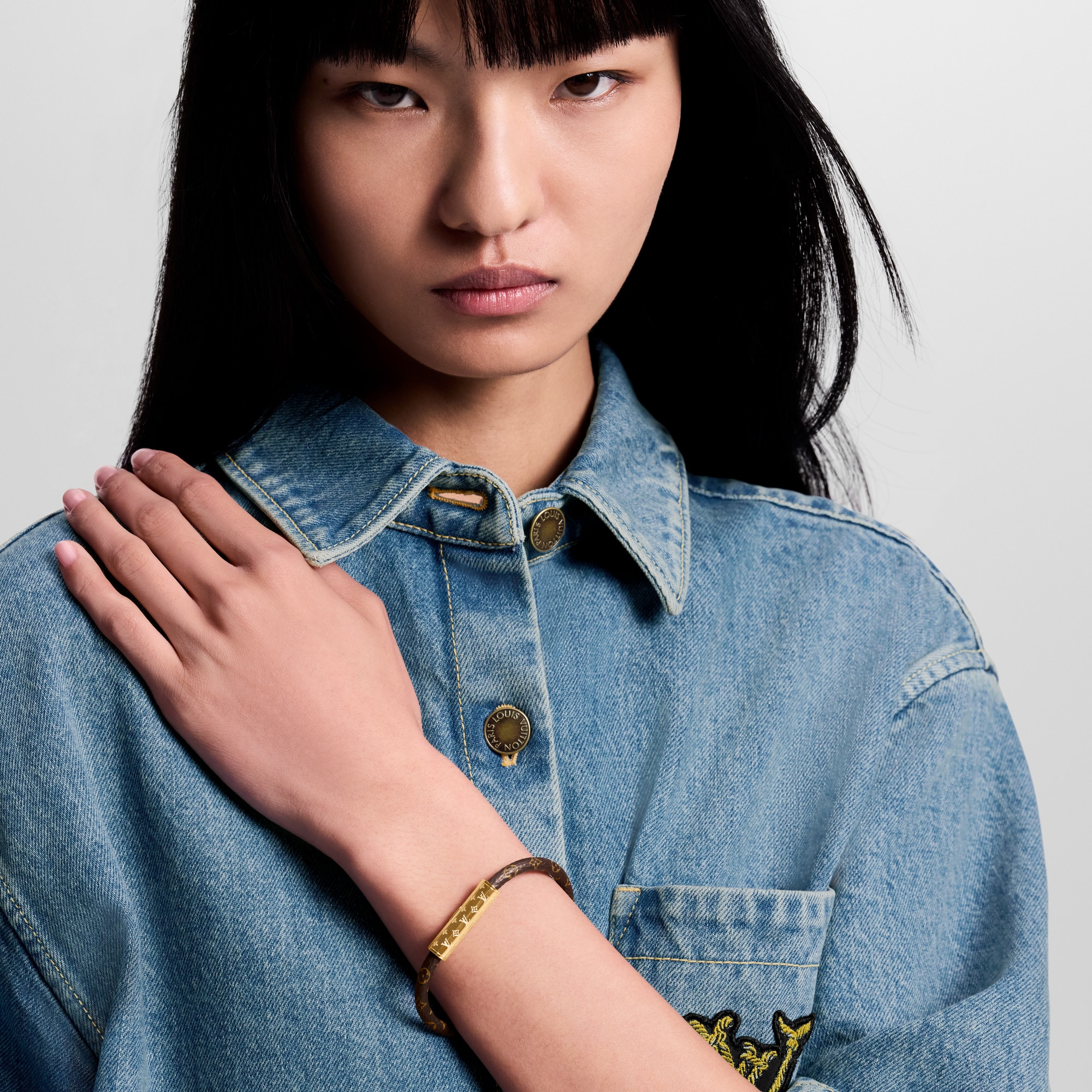 LV Confidential bracelet Monogram Canvas in Women