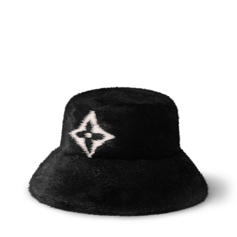LV Cosy Mink Fur Bucket Hat . in Women's Accessories Hats and Gloves collections by Louis Vuitton (Product zoom)