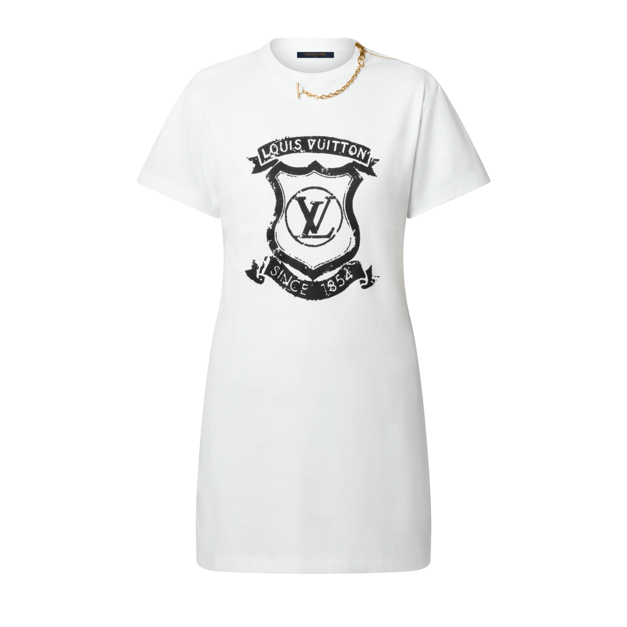 LV Crest T-Shirt Dress  in Women