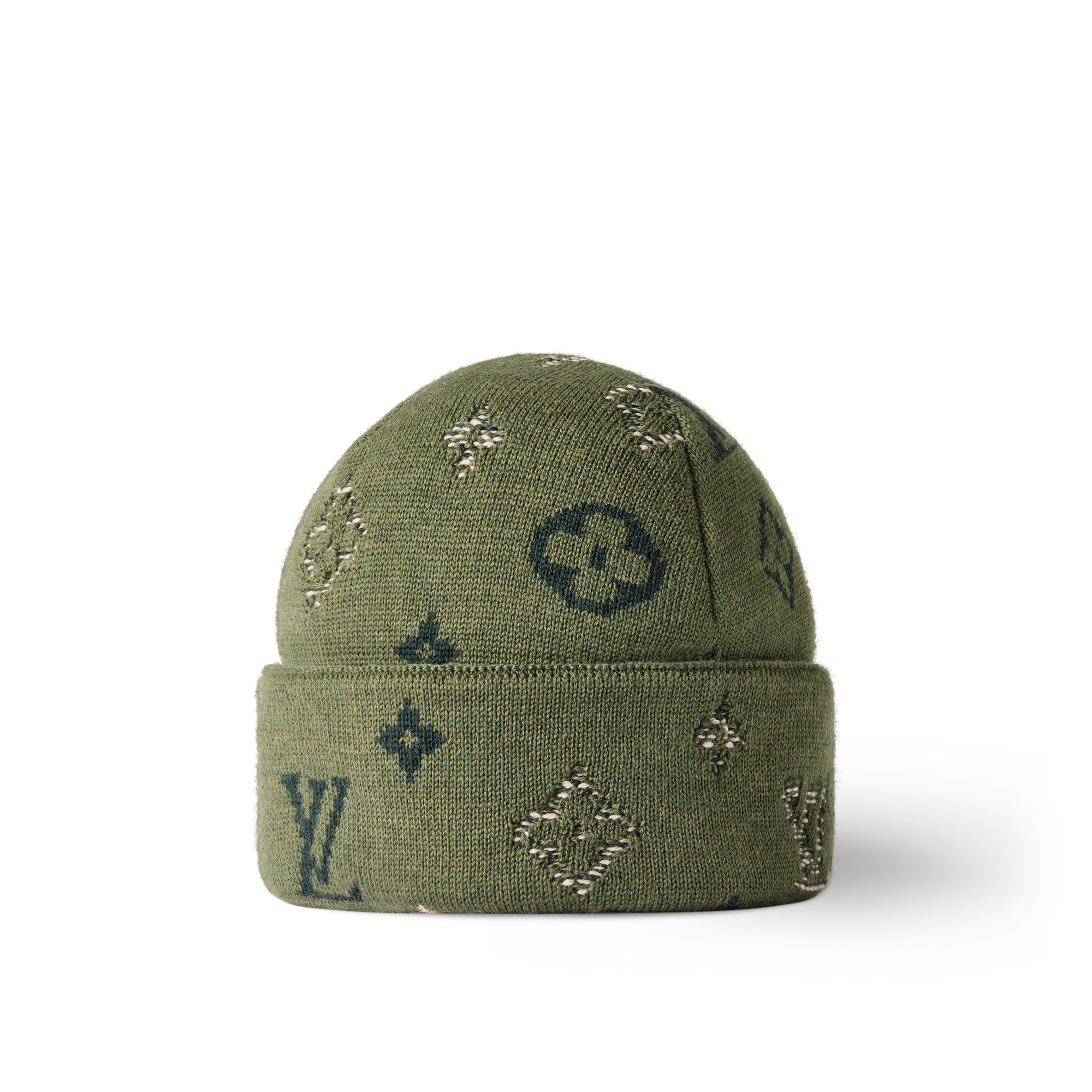 LV Crush Monogram Surplus Beanie . in Men