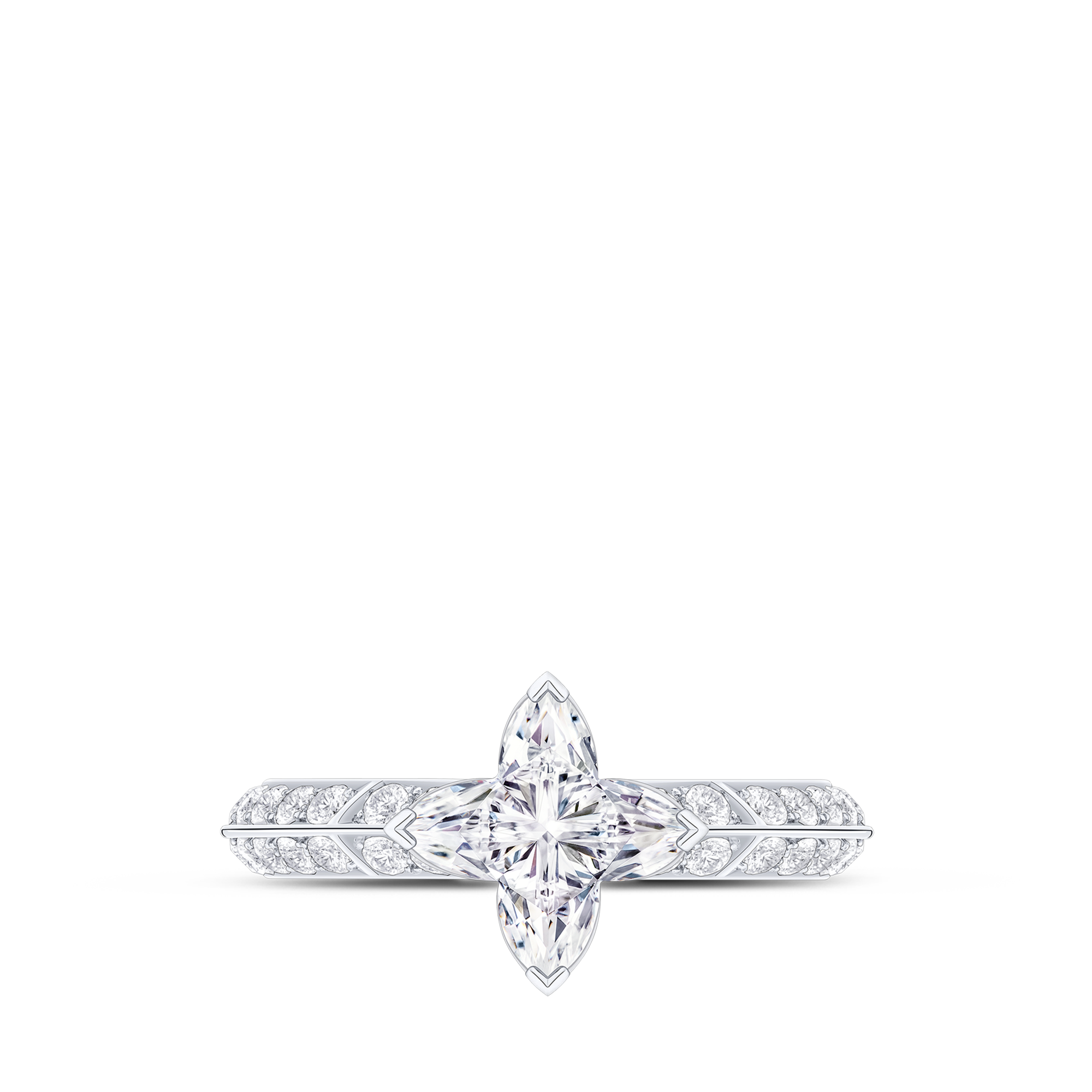 LV Diamonds Pavé Solitaire, LV Monogram Star cut  in Jewellery