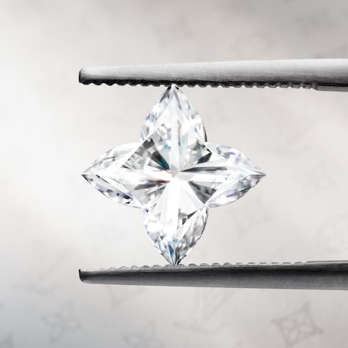 LV Diamonds Paved Hoops, LV Monogram Star cut in Jewellery's Categories Earrings collections by Louis Vuitton