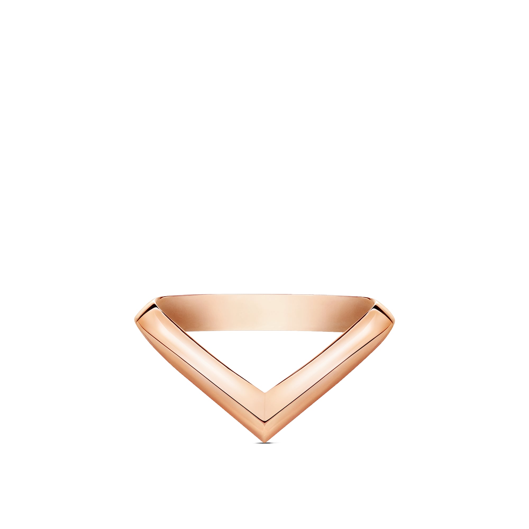 LV Diamonds V Ring, Pink Gold  in Jewellery