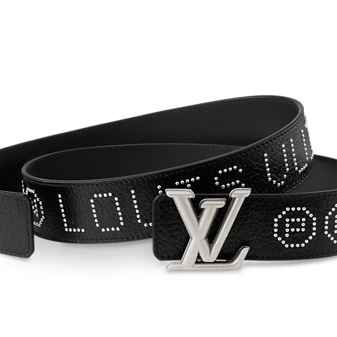 LV Dimension Rockabilly Studs 40mm Reversible Belt in Men's Accessories Belts collections by Louis Vuitton (Product zoom)