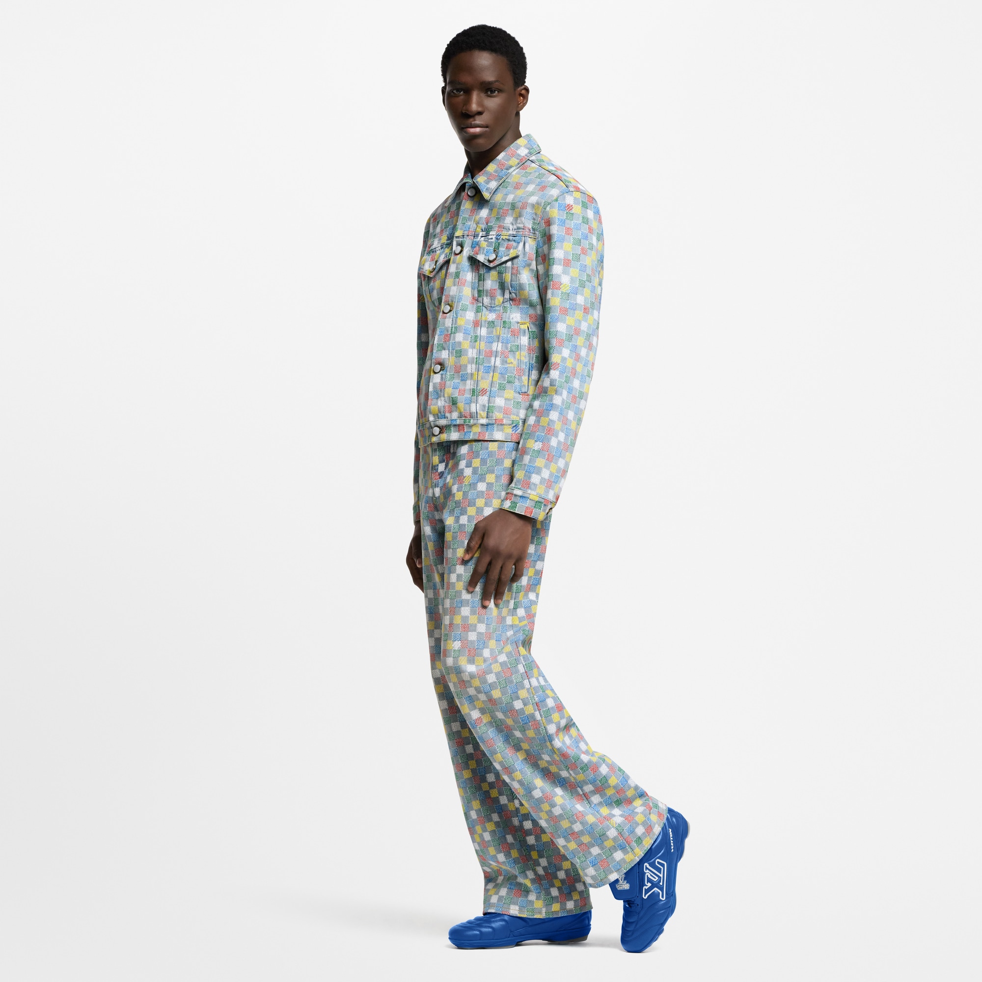 LV Footprint Soccer Sneaker  in Men