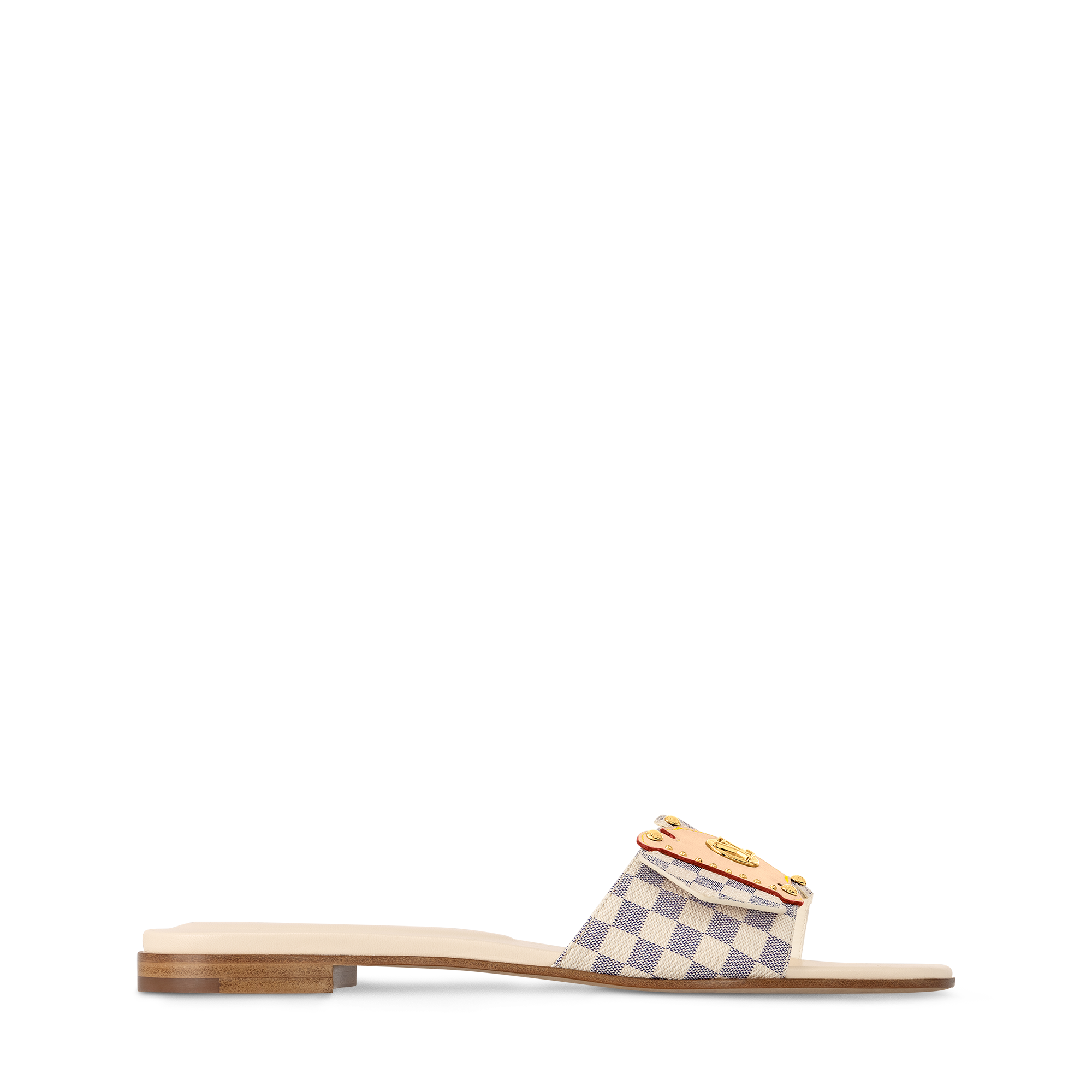 LV Frame Flat Mule  in Women