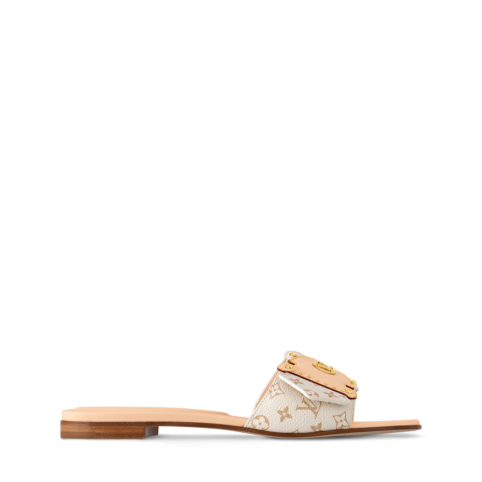 LV Frame Flat Mule  in Women