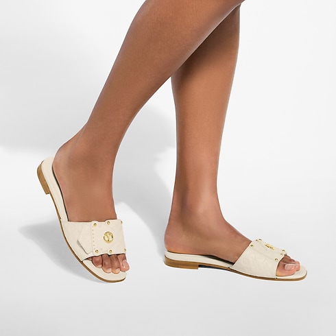 LV Frame Flat Mule in Women's Shoes Mules collections by Louis Vuitton (Product zoom)
