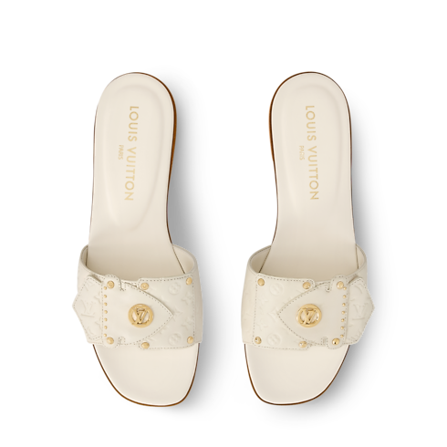 LV Frame Flat Mule in Women's Shoes Mules collections by Louis Vuitton (Product zoom)