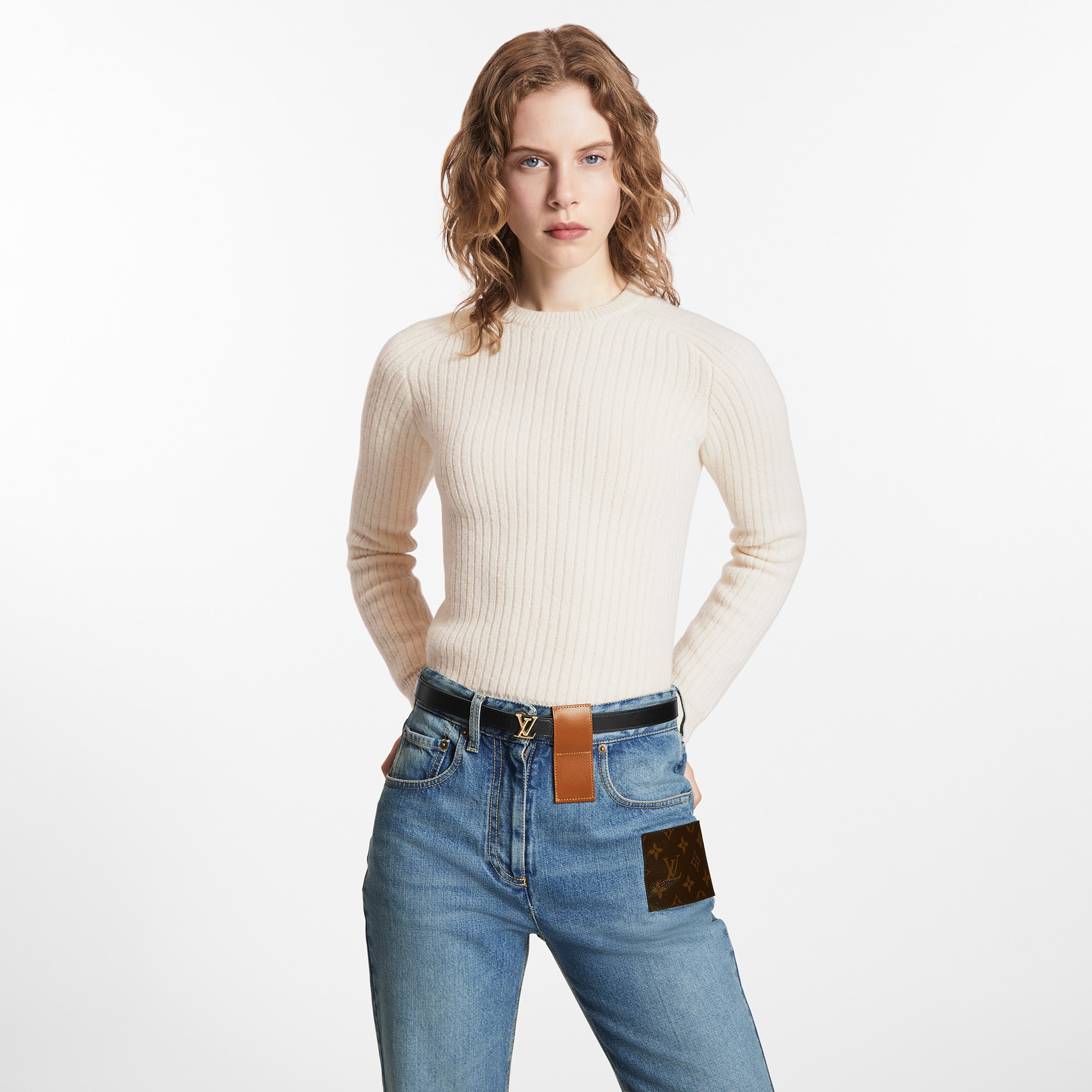 LV Iconic 20mm Reversible Belt Monogram Canvas in Women