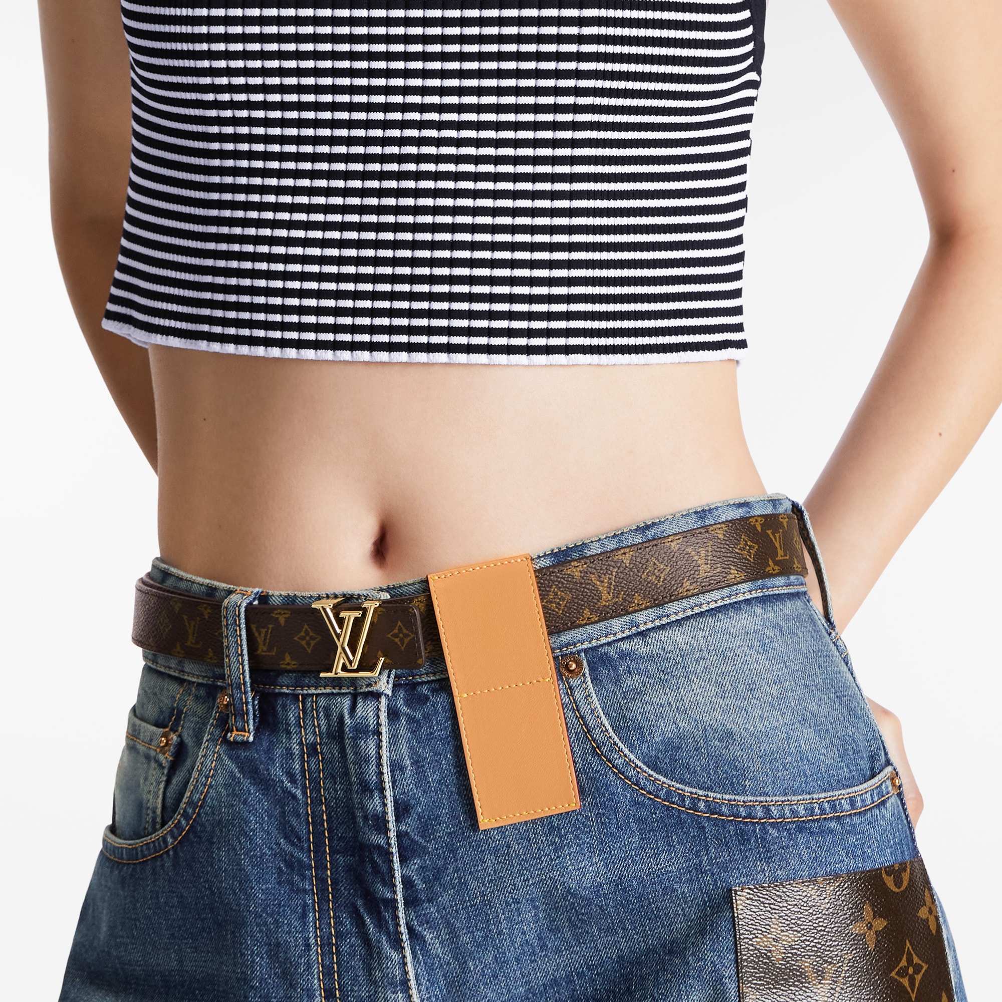 LV Iconic 25 mm Reversible Belt Monogram Canvas in Gifts