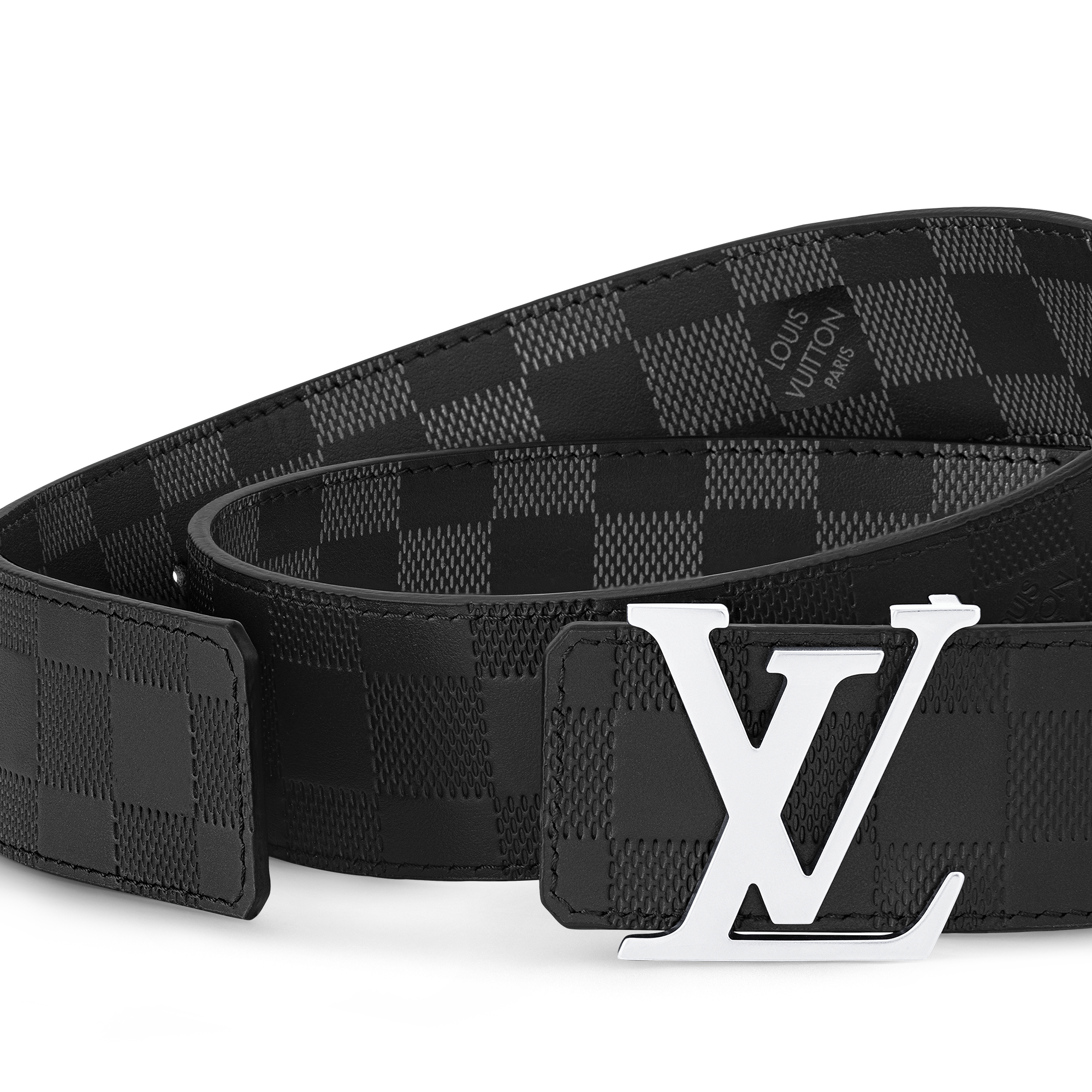 LV Initiales 40mm Reversible Belt Damier Infini Leather in Men