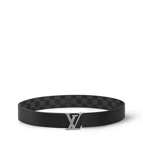 LV Initiales 40MM Reversible Belt Damier Ebène Canvas in Holiday Gifts's Holiday Gifts for Him } collections by Louis Vuitton (Product zoom)
