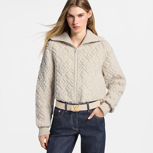 LV Initiales 40mm Reversible Belt Damier Azur Canvas in Women's Accessories Belts collections by Louis Vuitton (Product zoom)