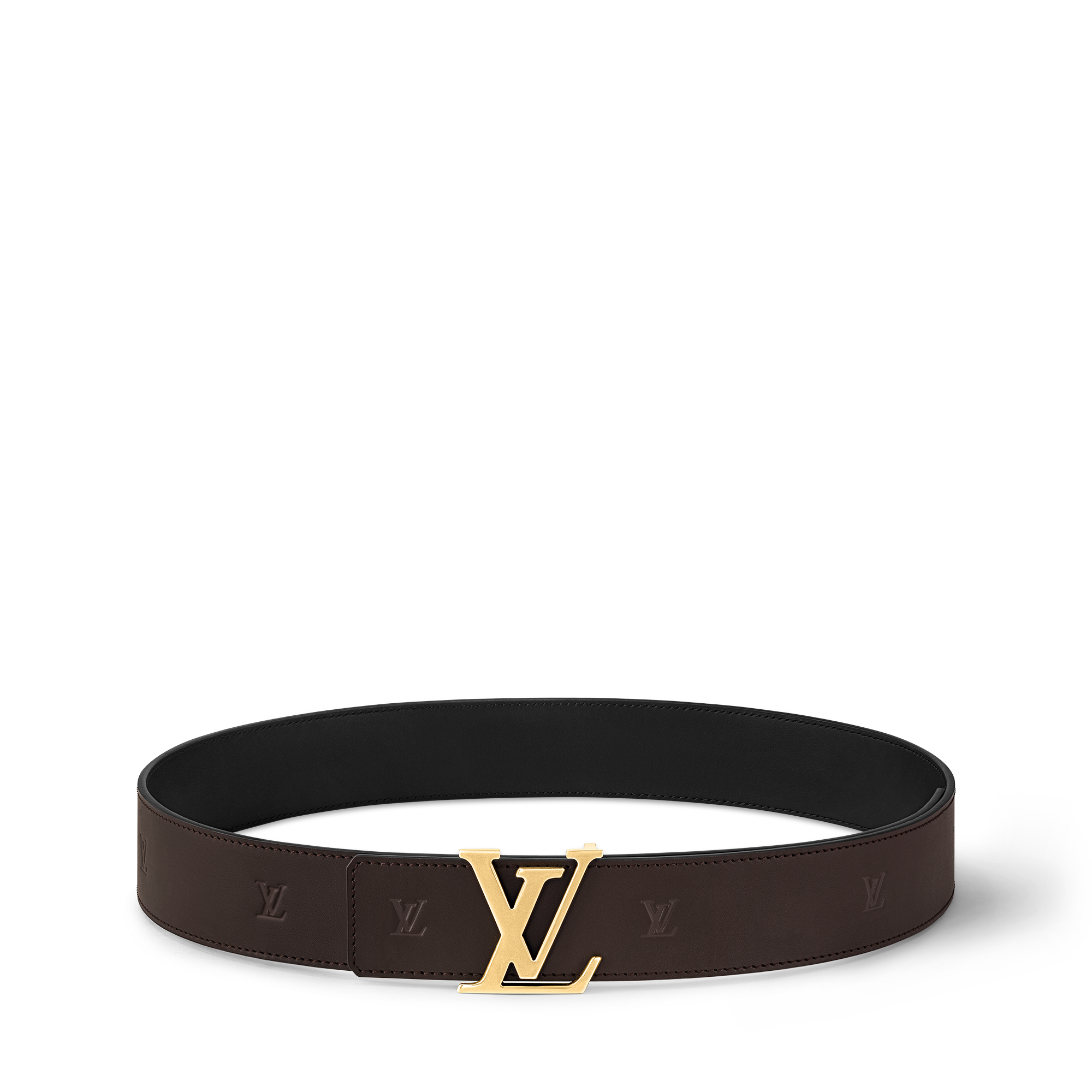 LV Initiales Blason 40mm Reversible Belt  in Men