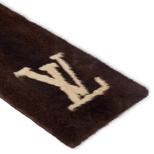 LV Initiales Fur Scarf . in Men's Accessories Scarves collections by Louis Vuitton (Product zoom)