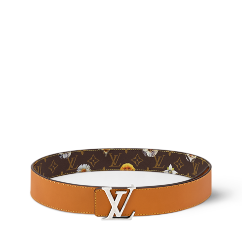 LV Initiales Monogram Flower 40mm Reversible Belt in Men's Accessories Belts collections by Louis Vuitton (Product zoom)