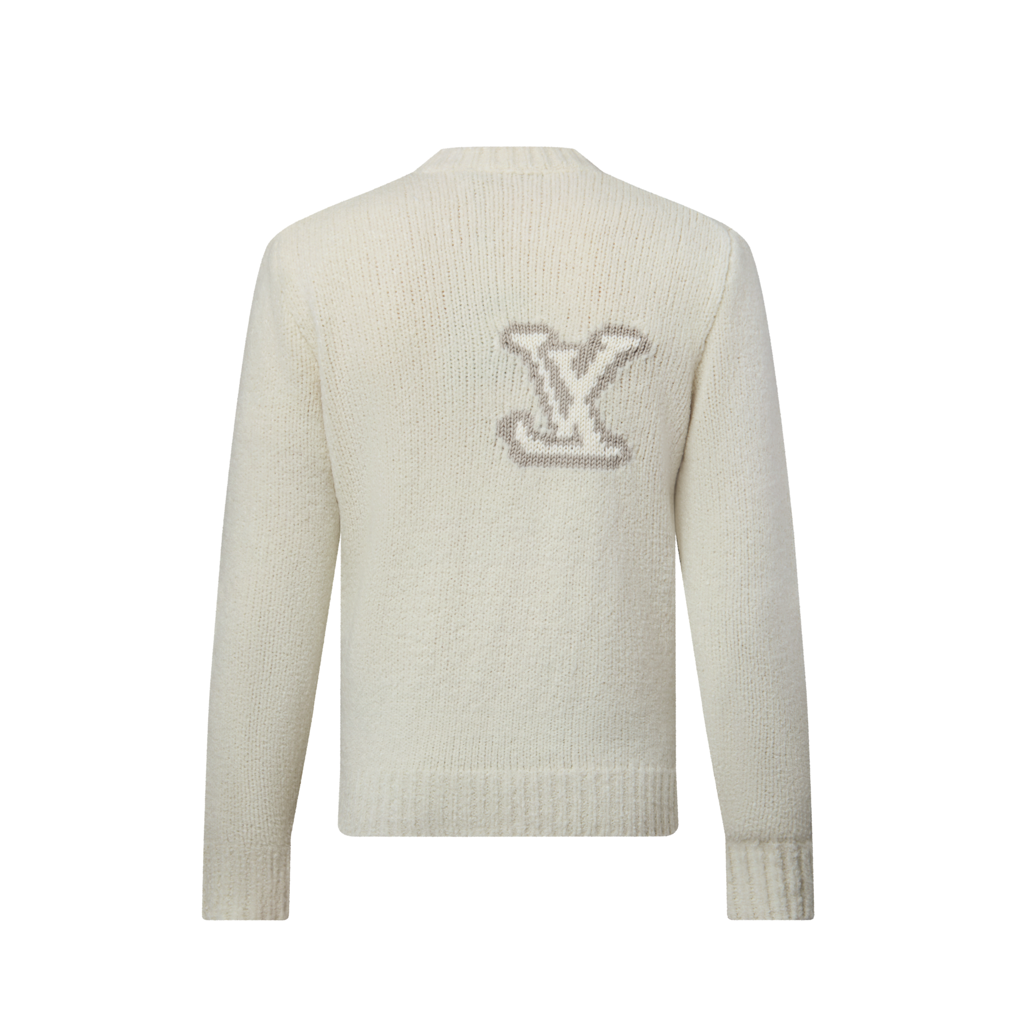 LV Intarsia Crewneck  in Men