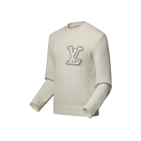 LV Intarsia Crewneck in Men's Ready-to-Wear All Ready-to-Wear collections by Louis Vuitton (Product zoom)