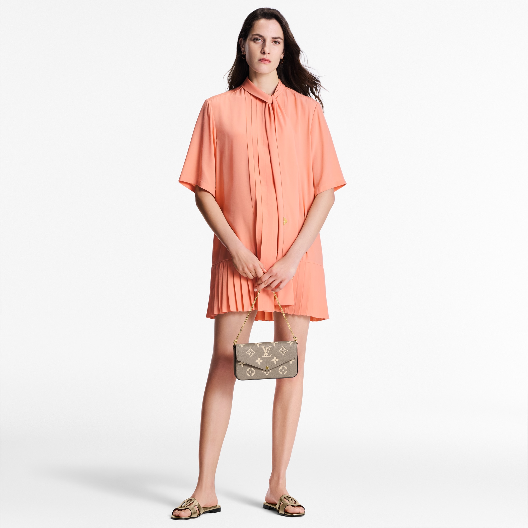 LV Isola Flat Mule  in Women