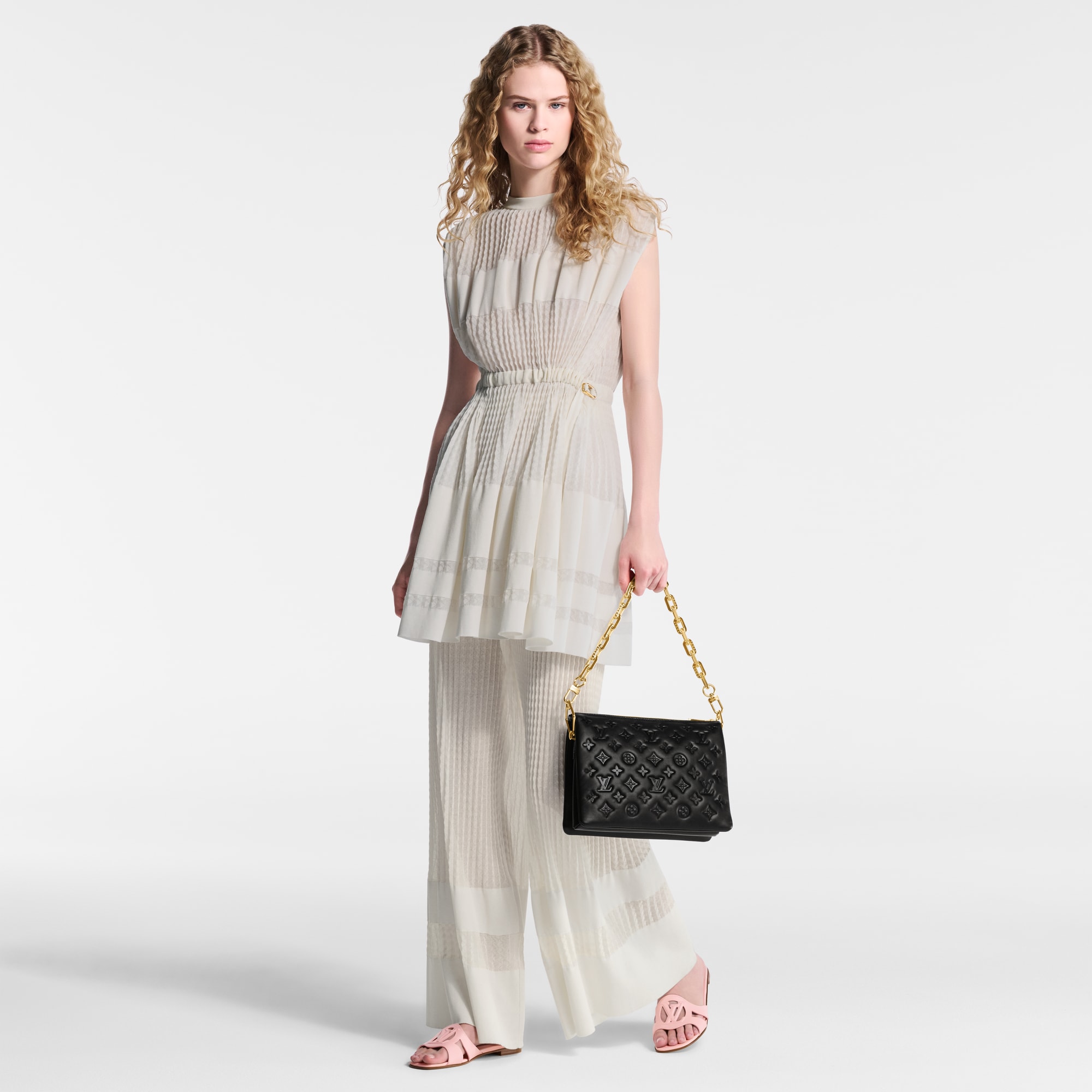 LV Isola Flat Mule  in Women