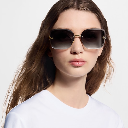 LV Jewel Pearl Square Sunglasses . in Women's Accessories Eyewear collections by Louis Vuitton (Product zoom)