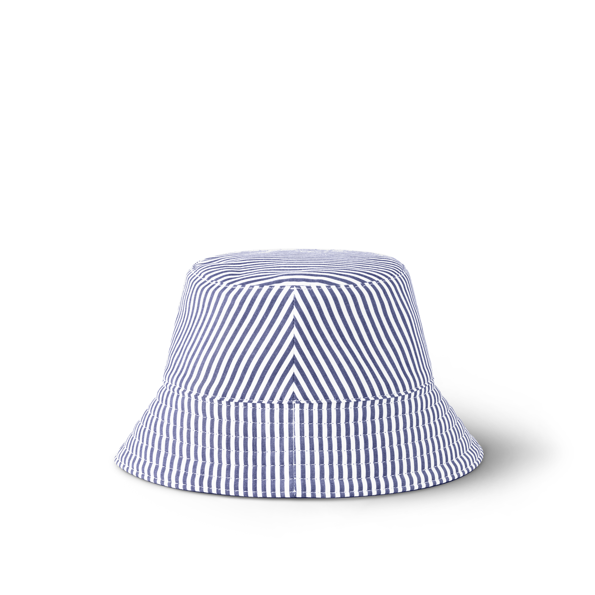 LV League Striped Bucket Hat . in Women