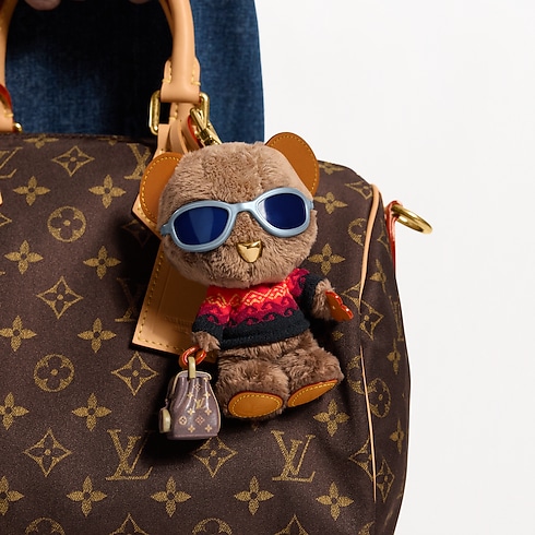 LV Louis Bear Bag Charm . in Men's Accessories Key Holders and Bag Charms collections by Louis Vuitton (Product zoom)