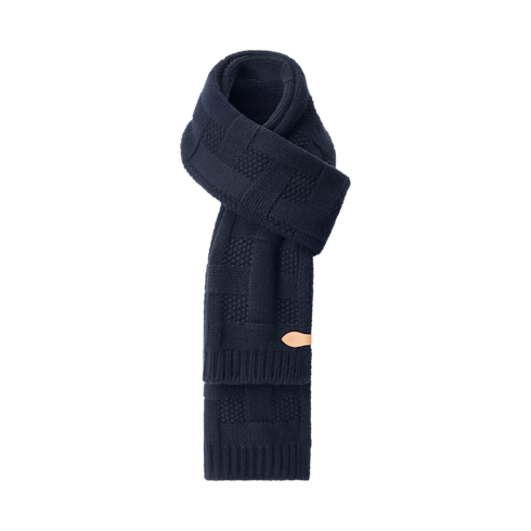LV Malletier Knitted Scarf . in Men's Accessories Scarves collections by Louis Vuitton (Product zoom)