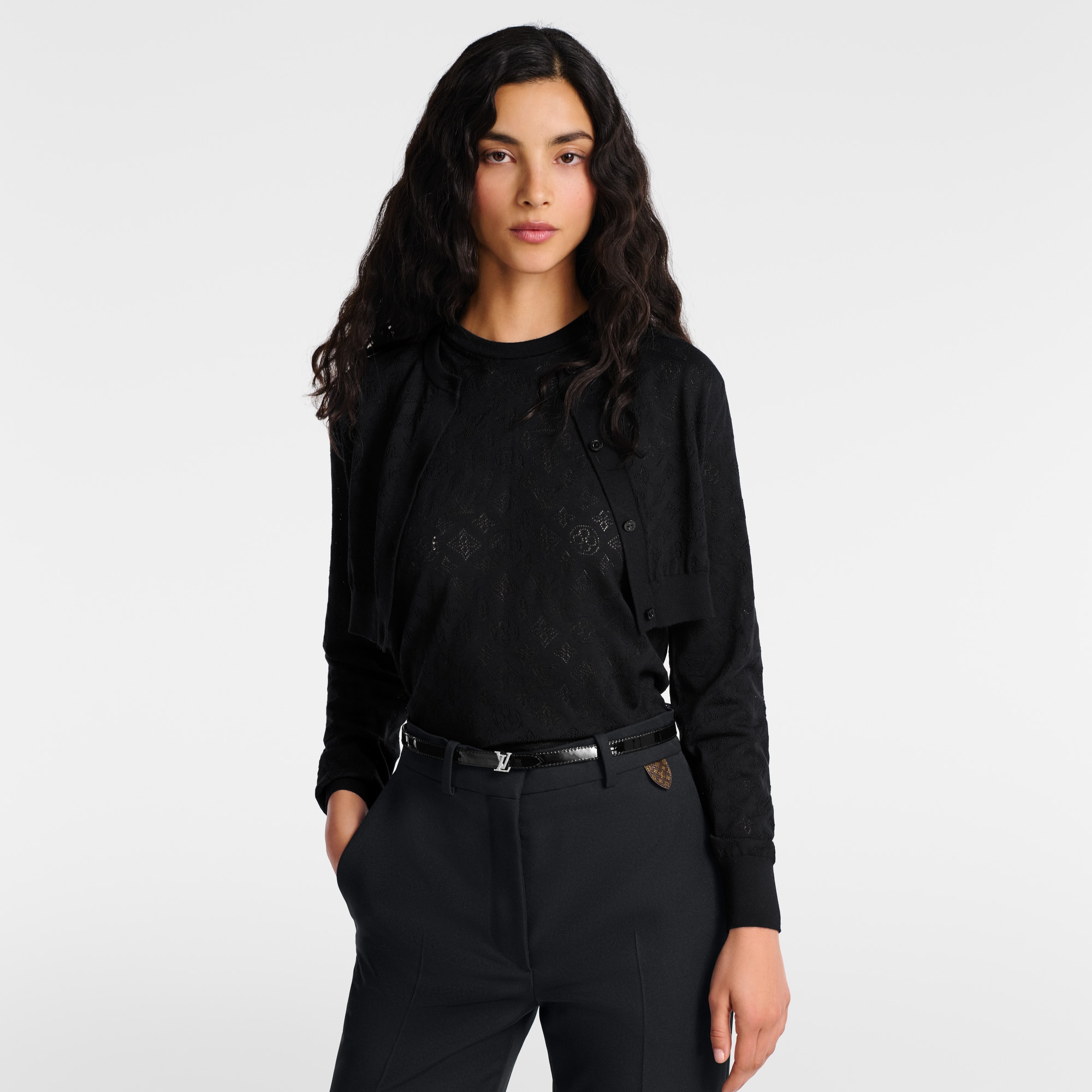 LV Mini Strass Reversible 15mm Belt  in Women