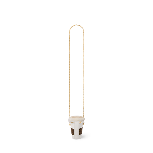 LV Mocha Crossbody Pouch Bag Charm . in Women's Accessories Key Holders and Bag Charms collections by Louis Vuitton (Product zoom)