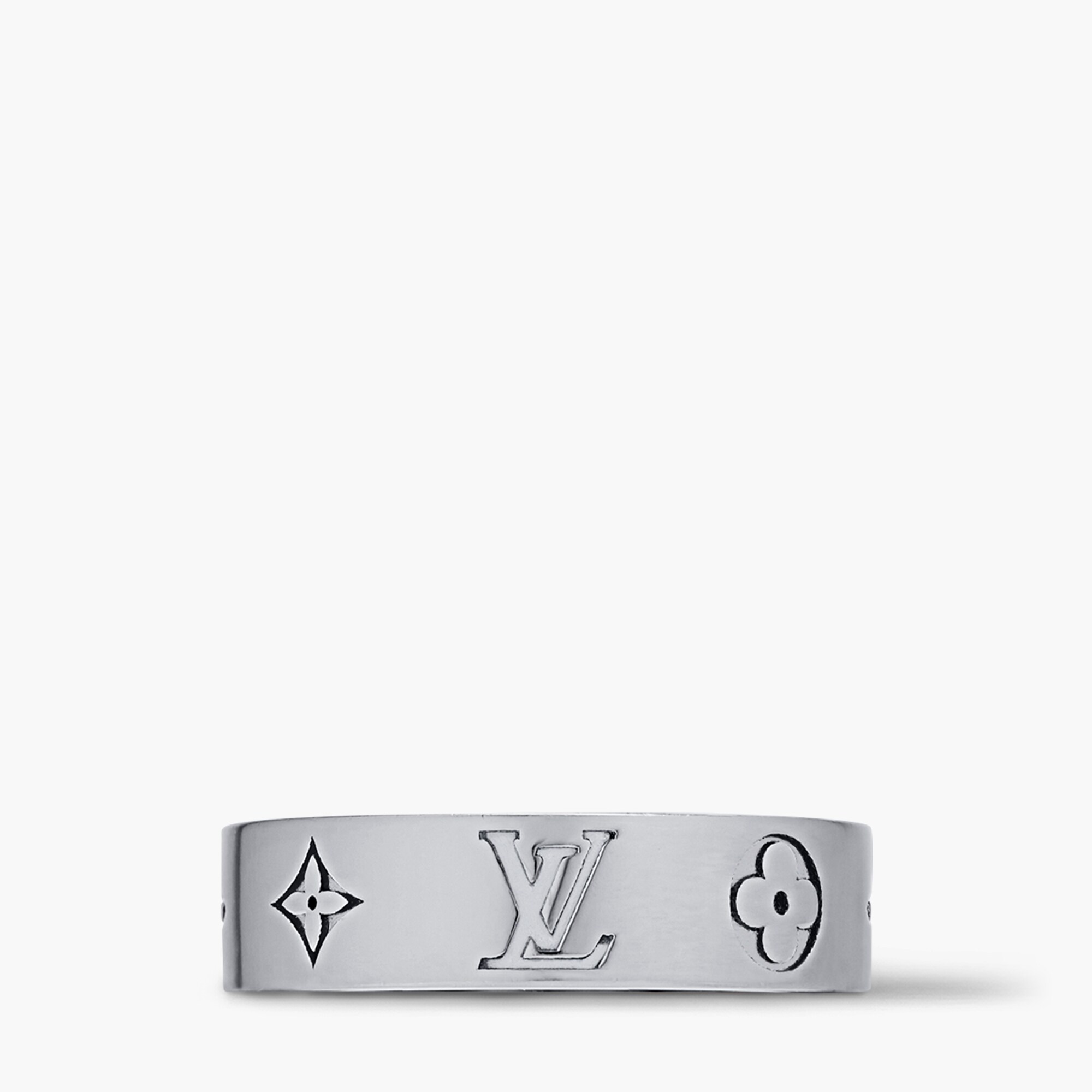 LV Mosaic Thin Ring