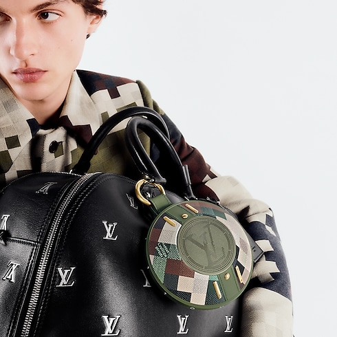 LV Nanogram Speaker Damoflage in Les Extraordinaires's Watchmaking Connected Objects collections by Louis Vuitton (Product zoom)