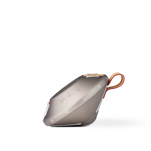 LV Nanogram Speaker Silver in Les Extraordinaires's Watchmaking Connected Objects collections by Louis Vuitton (Product zoom)