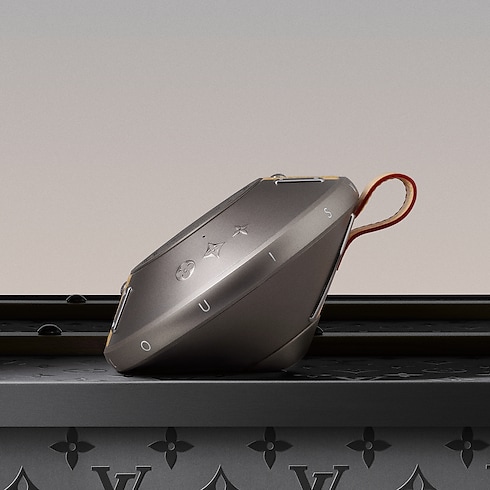 LV Nanogram Speaker Silver in Les Extraordinaires's Watchmaking Connected Objects collections by Louis Vuitton (Product zoom)