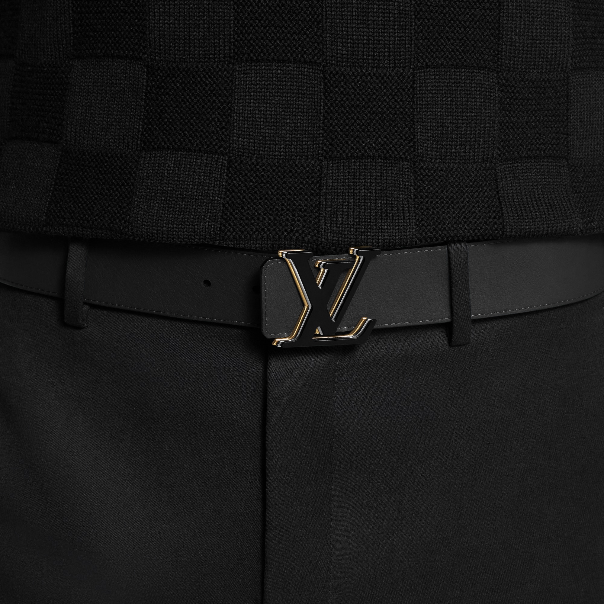 LV Optic 40mm Reversible Belt Autres Cuirs in Men