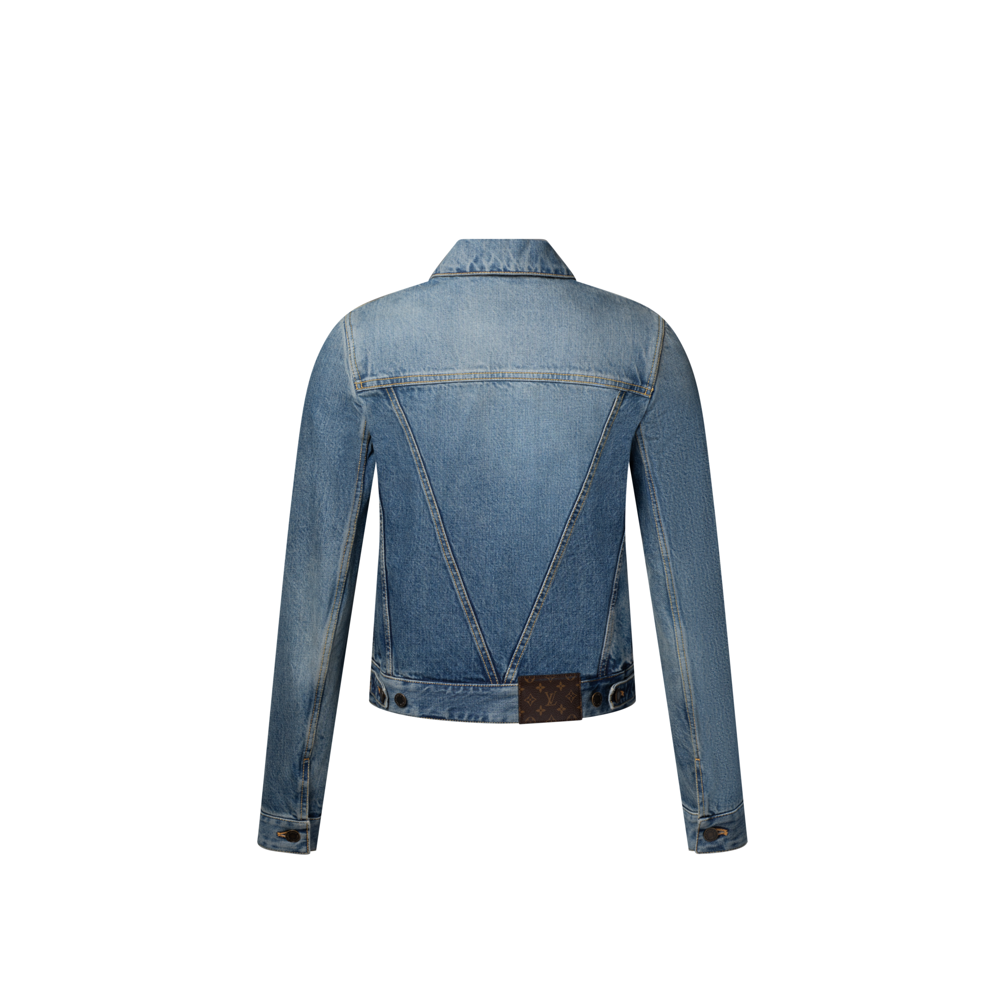 LV Patch Denim Jacket
  in Women