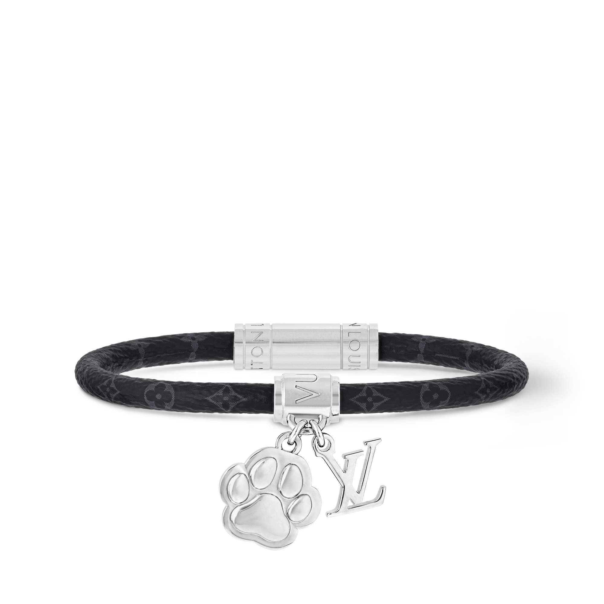 LV Paw Bracelet Monogram Canvas in Men