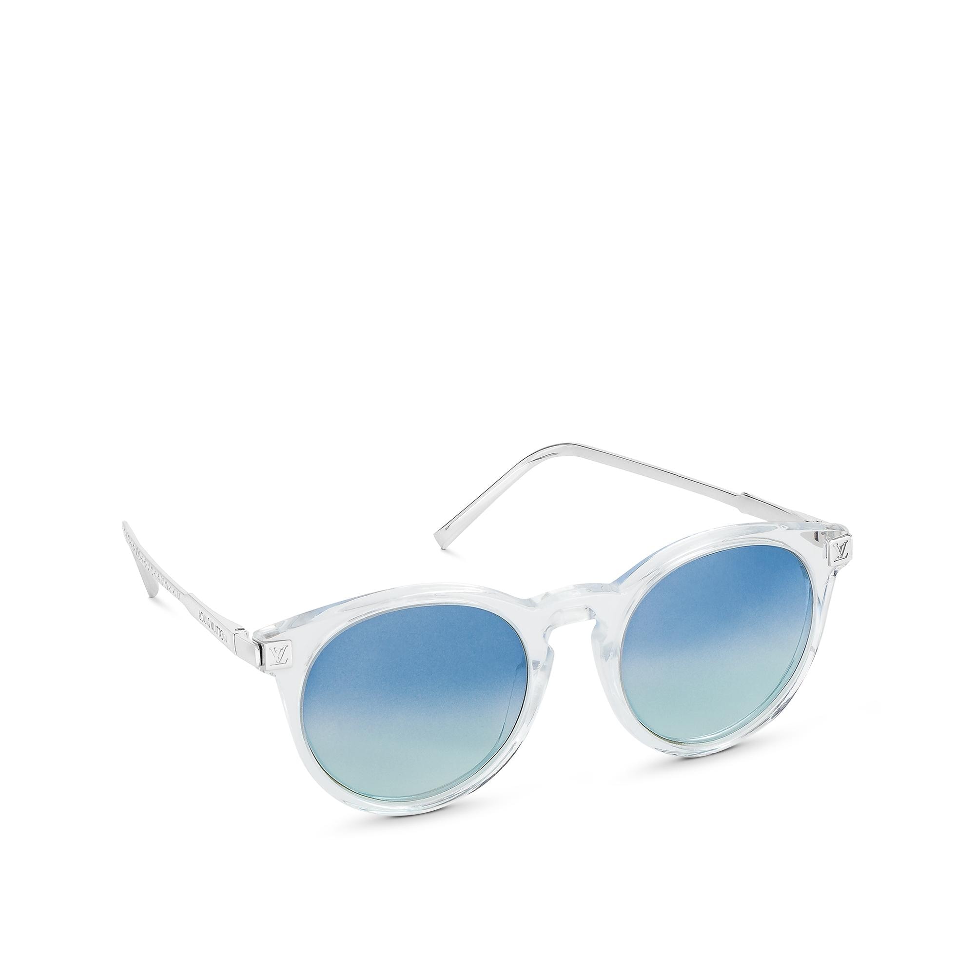 louis vuitton blue sunglasses