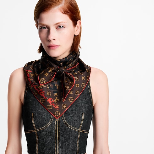 LV Safari Square 90 . in Women's Accessories Silk Squares and Bandeaus collections by Louis Vuitton (Product zoom)