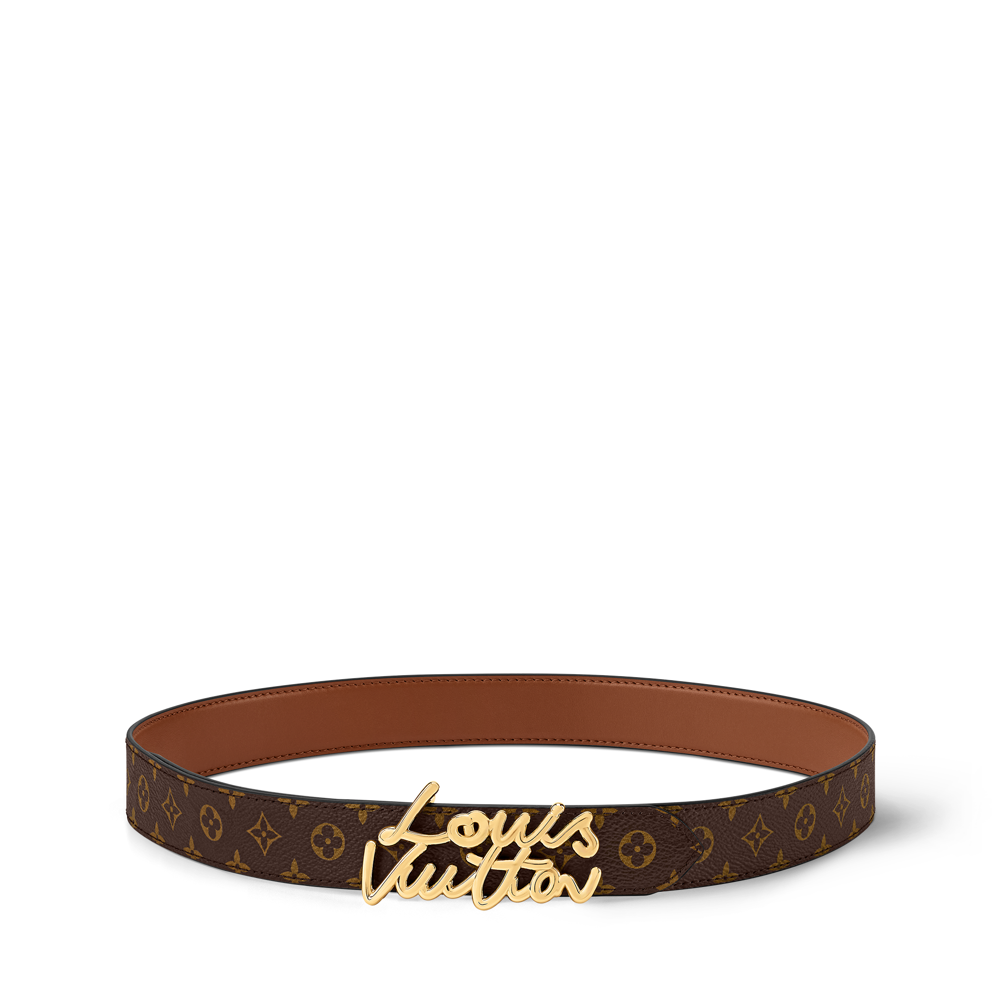 LV Script 30mm Belt  in Women