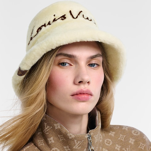 LV Script Cloud Bob . in Women's Accessories Hats and Gloves collections by Louis Vuitton (Product zoom)