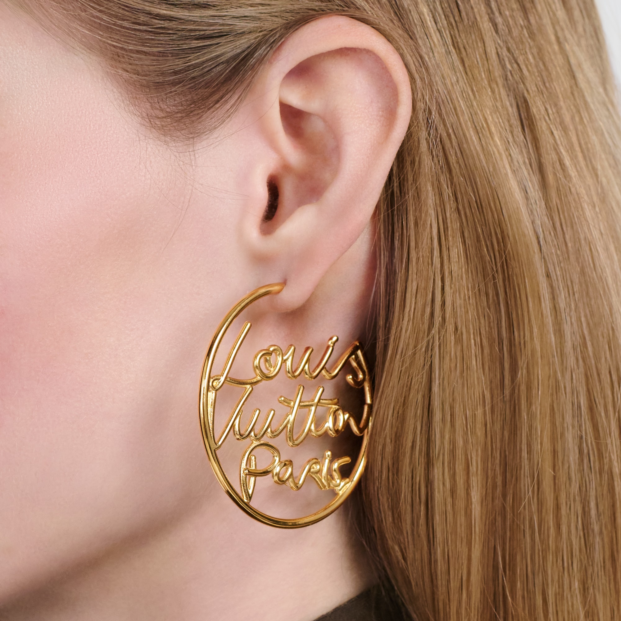 LV Script Earrings . in Women