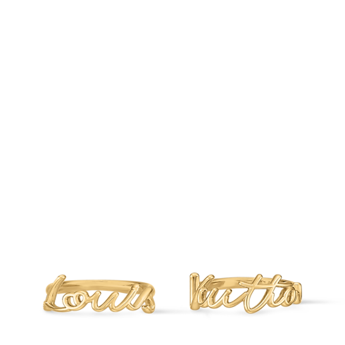 LV Script Ring Set . in Women's Fashion Jewellery Rings collections by Louis Vuitton (Product zoom)