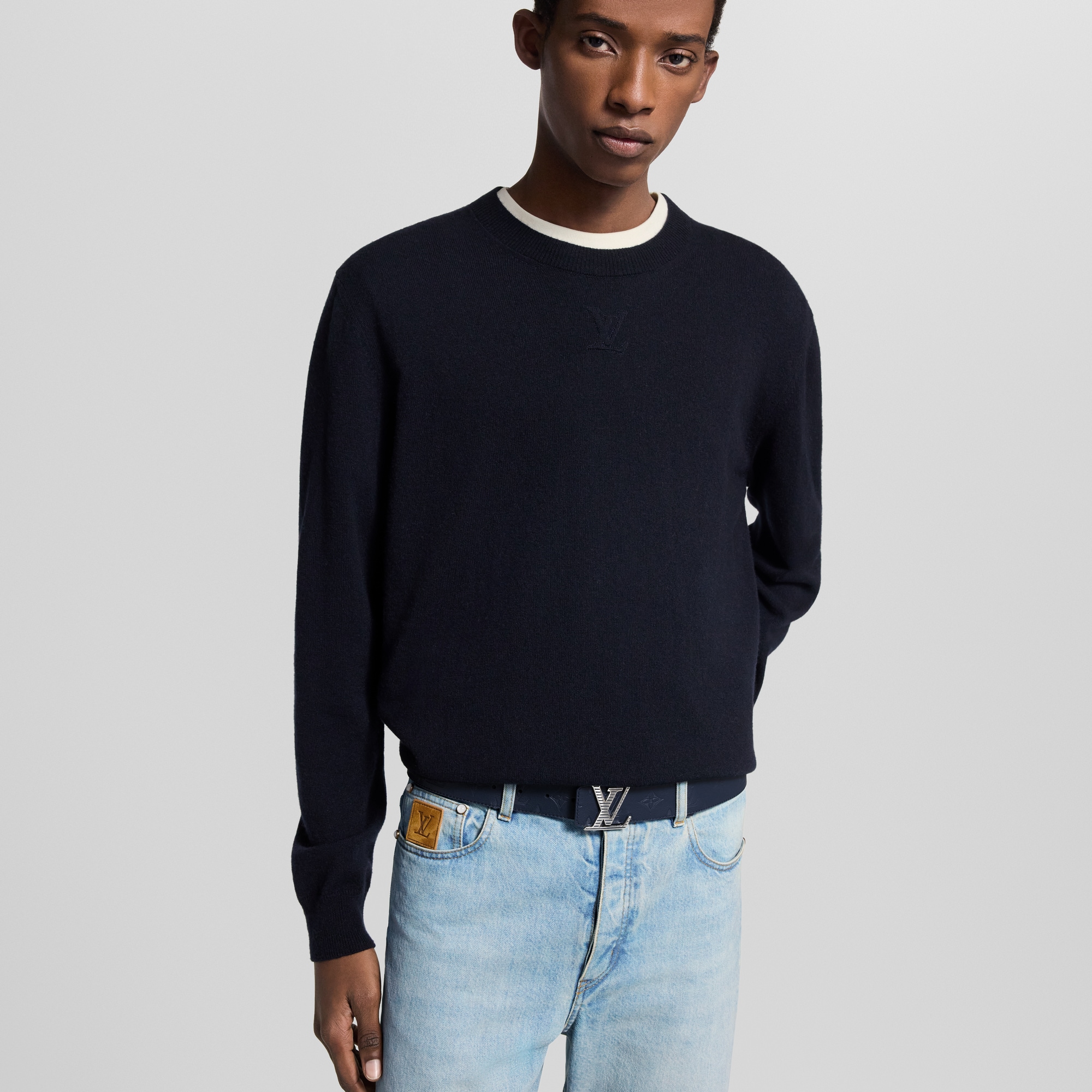 LV Shadow 40mm Reversible Belt  in Men