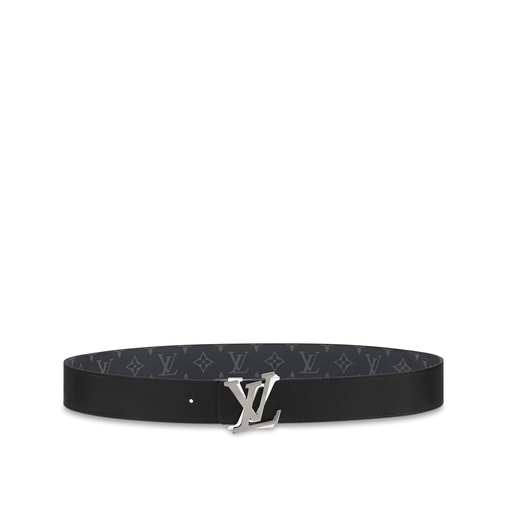 blue and black louis vuitton belt