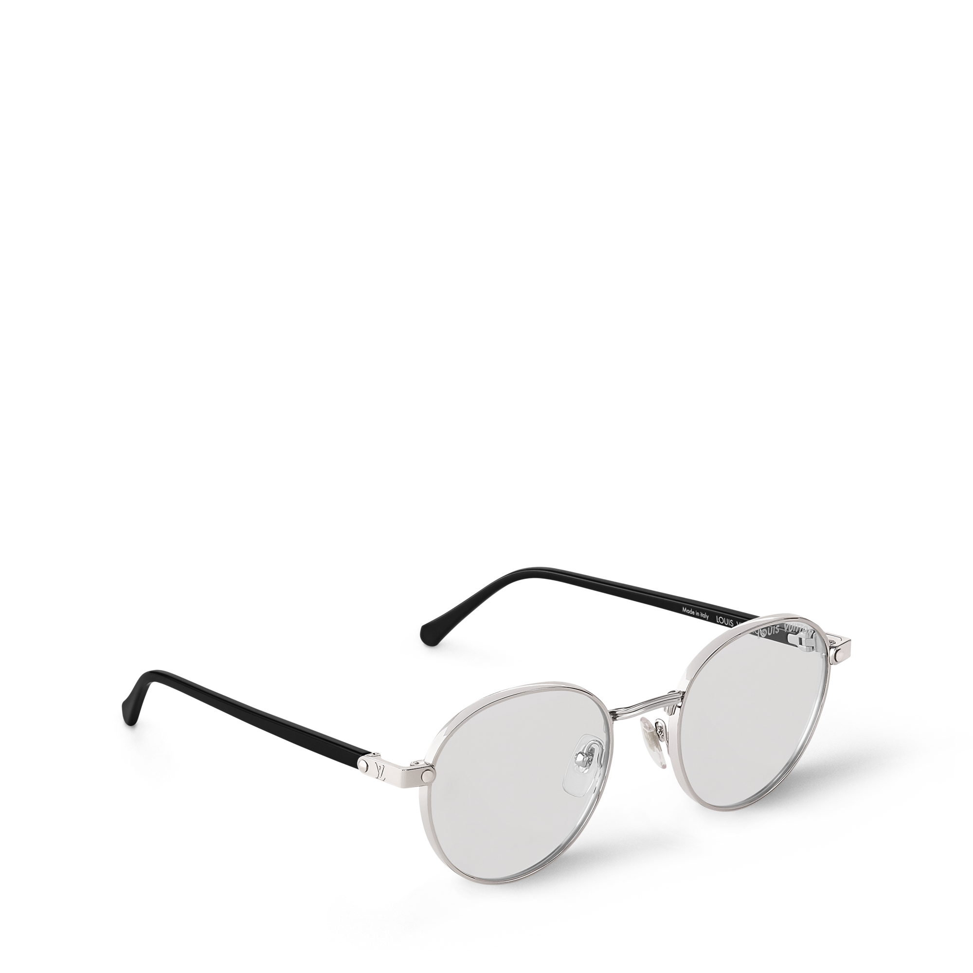 LV Signature Round Anti-Blue-Light Glasses . in Men