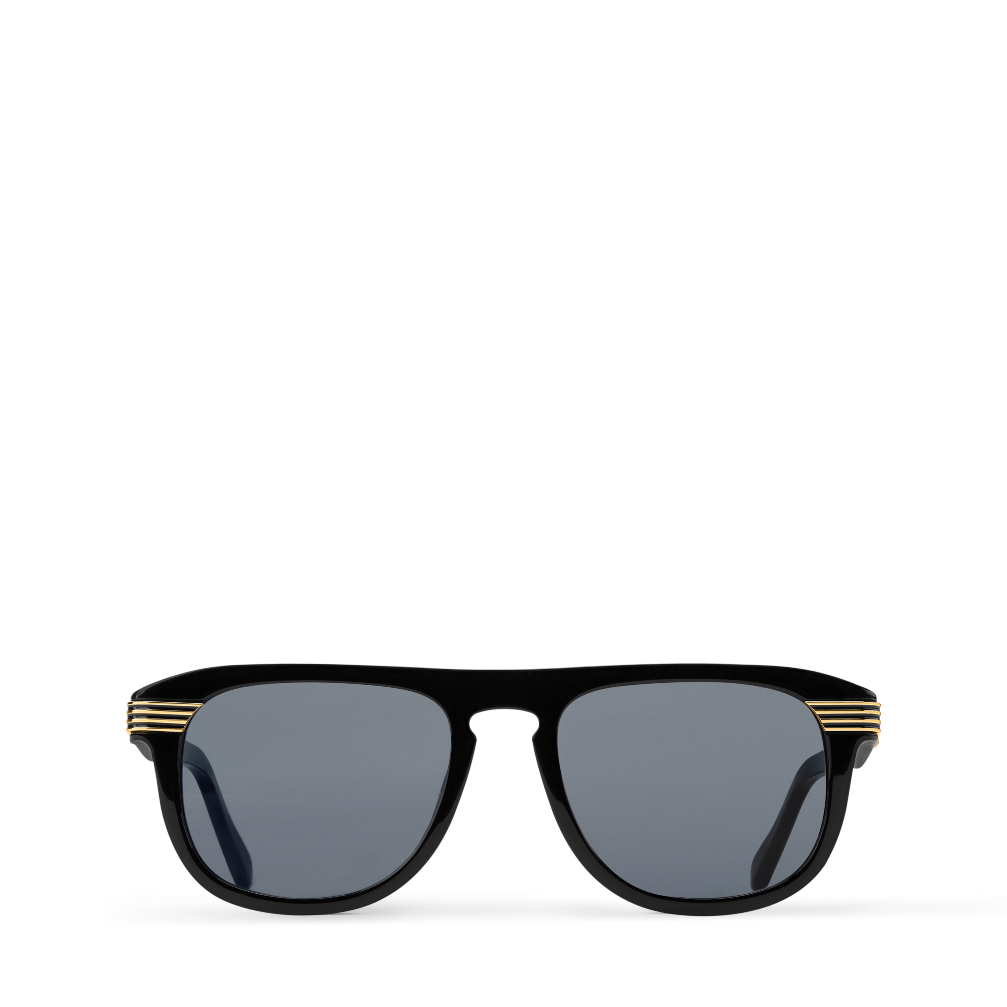 LV Slide Round Square Sunglasses . in Men